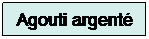 Zone de Texte: Agouti argenté
